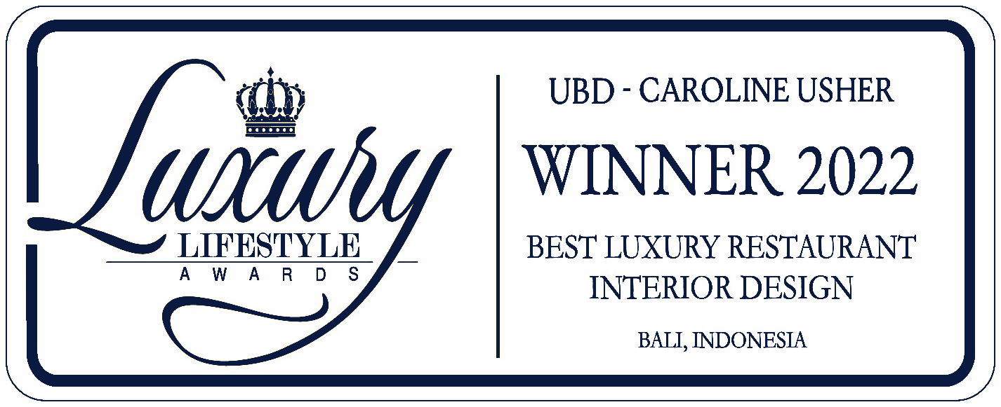 Luxury Lifestyle Awards, Winner 2022, Best Luxury Restaurant Interior Design, Bali Indonesia